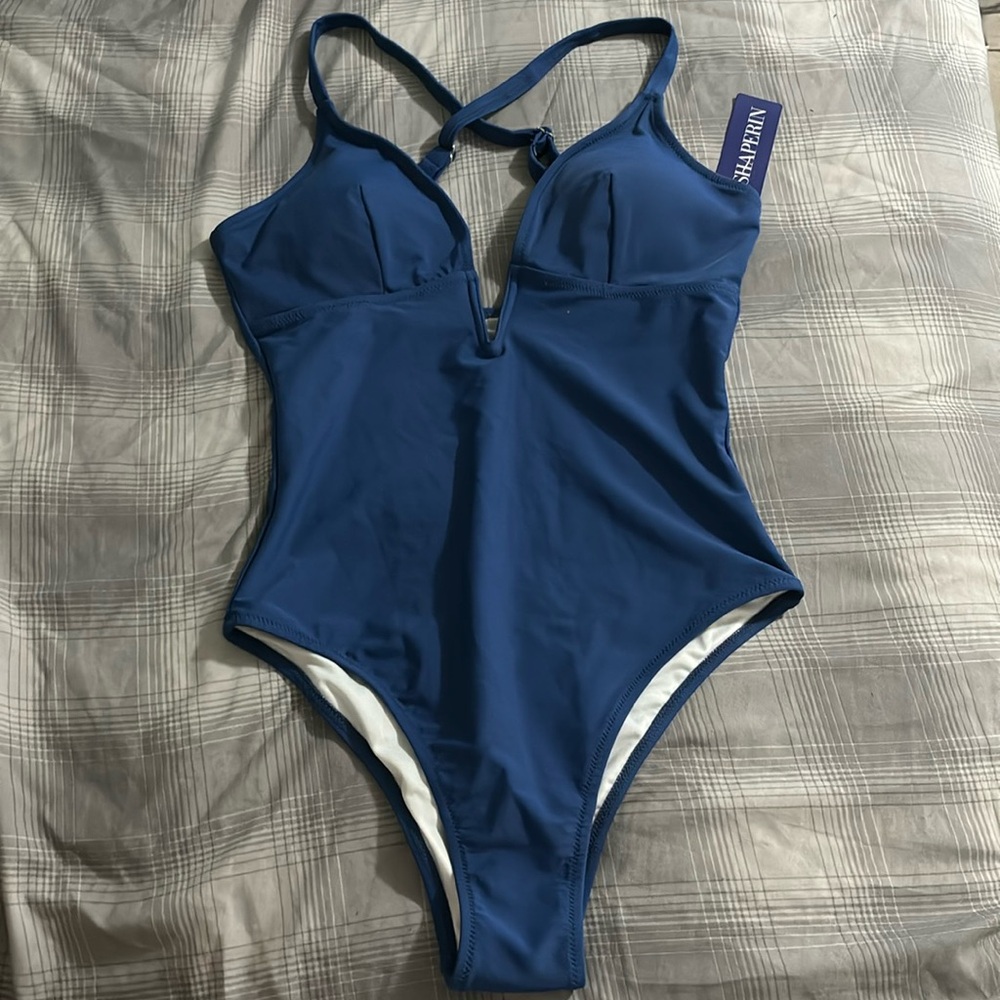 Blue swim suit size M